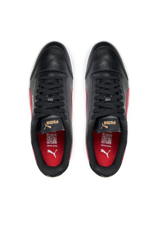 Puma Sneakersy Shuffle 309668 39 Czarny. Kolor: czarny. Materiał: skóra