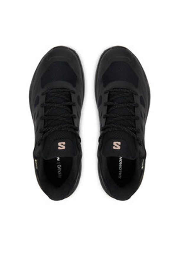 salomon - Salomon Trekkingi Outscape Gtx W L49229100 Granatowy. Kolor: niebieski. Materiał: materiał