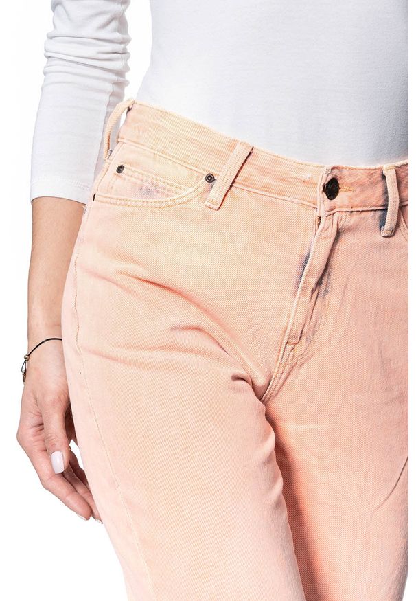 Lee - LEE MOM STRAIGHT CURVED HIGH WAIST L32IGGWO 112107570. Stan: podwyższony