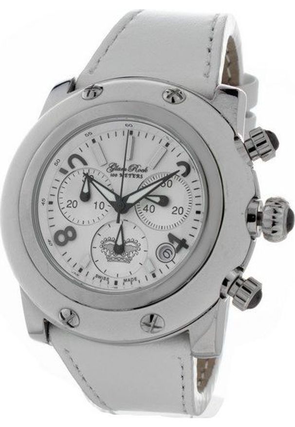 Zegarek Glam Rock Zegarek Damski Glam Rock GR10101W ( 46 mm). Styl: rockowy