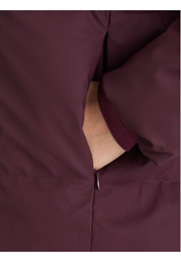 Vero Moda Kurtka zimowa Greta Kylie 10311315 Fioletowy Regular Fit. Kolor: fioletowy. Materiał: skóra. Sezon: zima