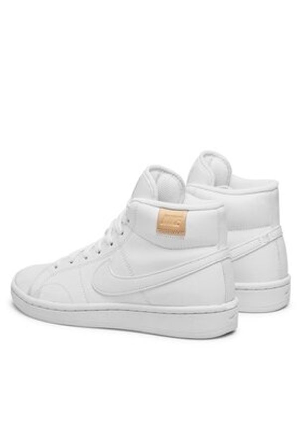 Nike Sneakersy Court Royale 2 Mid CT1725 100 Biały. Kolor: biały. Materiał: skóra. Model: Nike Court