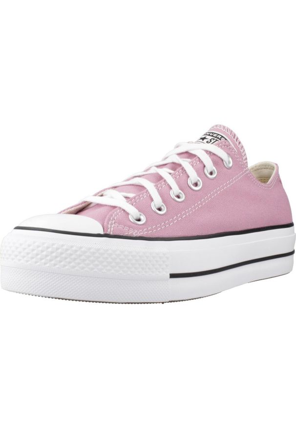 Converse - Buty CONVERSE CHUCK TAYLOR ALL STAR LIFT Rose. Kolor: różowy. Materiał: tkanina. Styl: sportowy