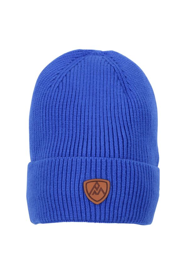 PEAK MOUNTAIN - Czapka Peak Mountain Maitre. Kolor: niebieski. Sezon: zima. Styl: sportowy