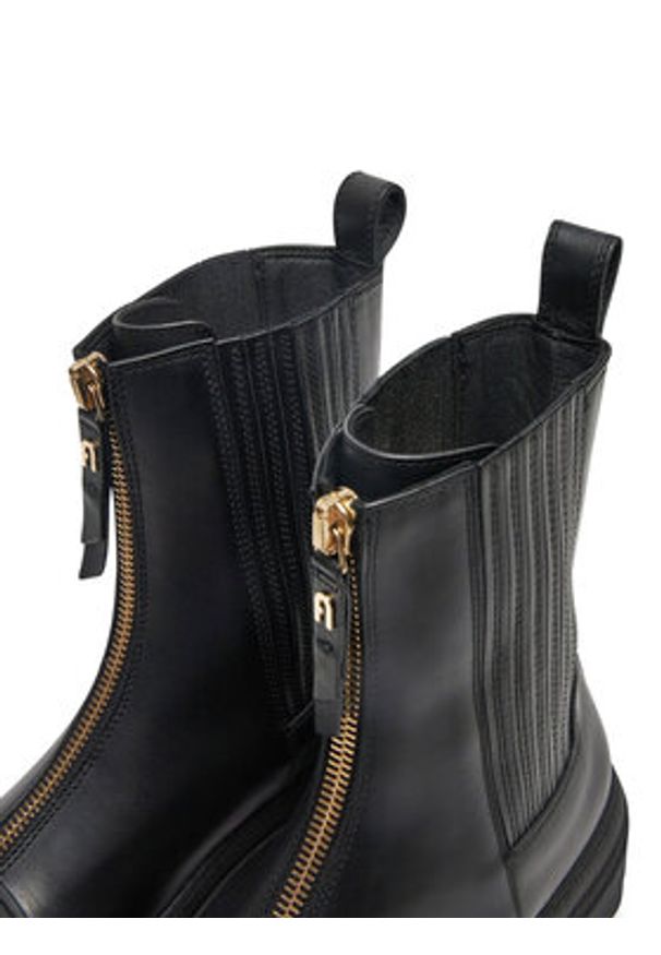 Furla Sztyblety Gum YG95FGU BX3506 O6000 Czarny. Kolor: czarny. Materiał: skóra