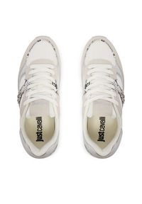Just Cavalli Sneakersy 80RA3SJ2 ZSE68 Szary. Kolor: szary. Materiał: skóra, zamsz #4
