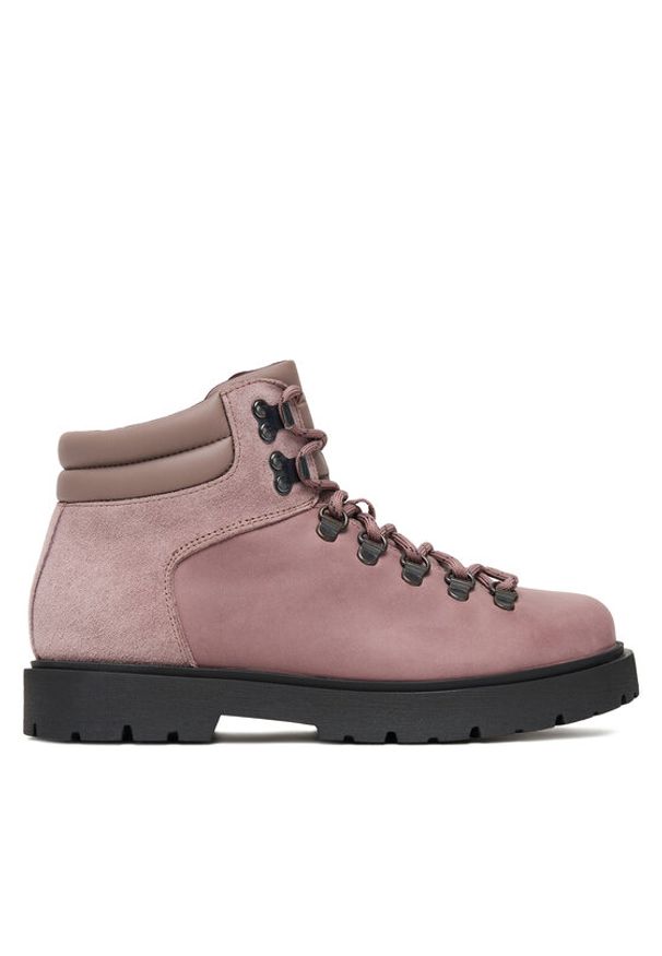 Birkenstock Trapery Jackson 2.0 1030946 Fioletowy. Kolor: fioletowy. Materiał: skóra