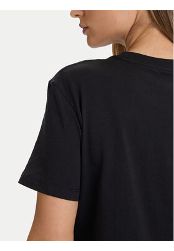 Calvin Klein Jeans T-Shirt Classic Monogram LV047D874G Czarny Regular Fit. Kolor: czarny. Materiał: bawełna