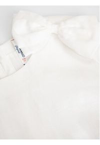 COCCODRILLO - Coccodrillo Sukienka codzienna WC3128205EJG Biały Regular Fit. Okazja: na co dzień. Kolor: biały. Materiał: syntetyk. Typ sukienki: proste. Styl: casual #4