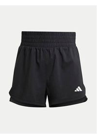 Adidas - adidas Szorty sportowe Pacer Training 3-Stripes IT7760 Czarny Regular Fit. Kolor: czarny. Materiał: syntetyk #3