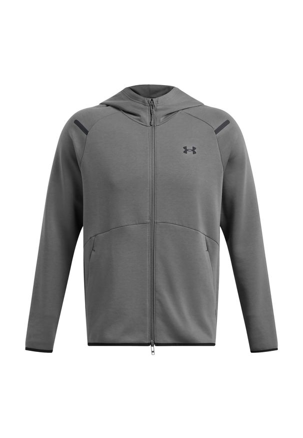 Bluza męska Under Armour Unstoppable Fleece Full Zip HD. Kolor: szary. Sport: fitness