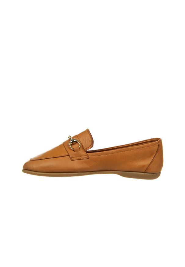 Półbuty Bayla-161 158 2320 Coconut 161474, Brązowy, Skóra naturalna. Kolor: brązowy. Materiał: skóra. Sezon: lato. Obcas: na obcasie. Wysokość obcasa: średni