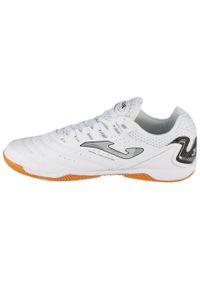 Joma - Buty halowe - halówki męskie, Maxima 25 MAXS IN. Kolor: biały. Materiał: syntetyk, materiał. Sport: piłka nożna