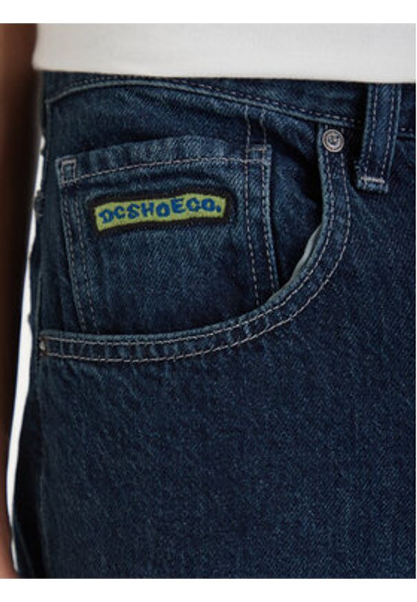 DC Shoes Jeansy Worker EDYDP03433 Granatowy Baggy Fit. Kolor: niebieski