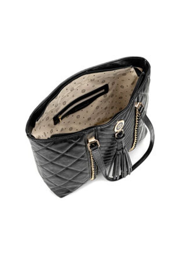 Monnari Torebka TORIMP0-24Z-BAG5290-K020D000 Czarny. Kolor: czarny. Materiał: skórzane