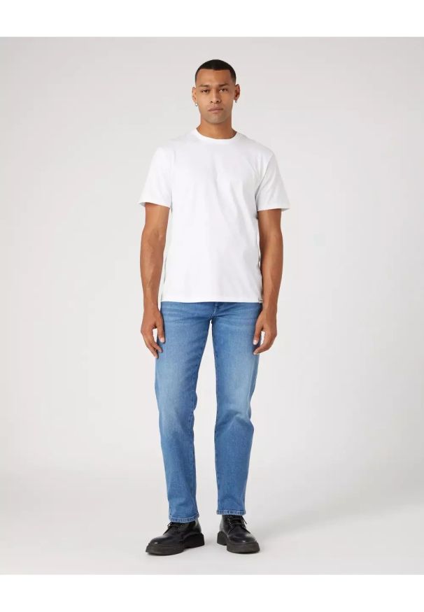 Wrangler - MESKA KOSZULKA WRANGLER 2 PACK TEE MID GREY MELEE 112321465