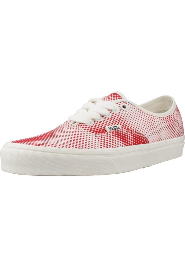 Tenisówki Vans Model Authentic Kolor Czerwony. Kolor: czerwony. Materiał: tkanina
