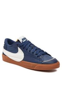Nike Sneakersy Blazer Low '77 Jumbo Wntr DR9865 400 Granatowy. Kolor: niebieski. Materiał: skóra #3