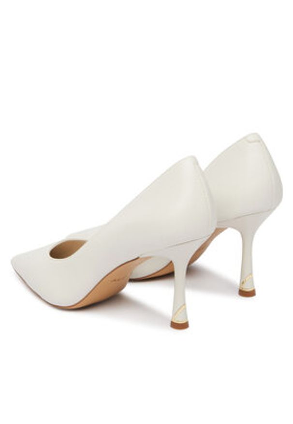 Aldo Szpilki Livianna 14190576 Biały. Kolor: biały. Materiał: skóra. Obcas: na szpilce