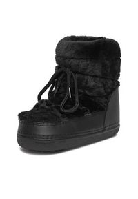 DeeZee Śniegowce NS9034-01 Czarny. Kolor: czarny. Materiał: materiał