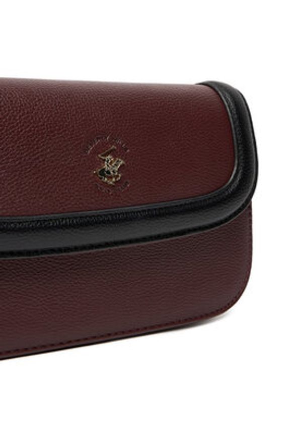 Beverly Hills Polo Club Torebka C-BHPC-L-005-08 Bordowy. Kolor: czerwony