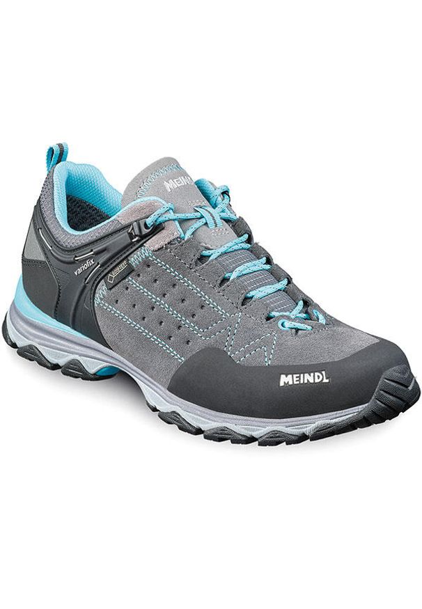 MEINDL - Buty trekkingowe damskie Meindl Ontario Gore-Tex. Kolor: niebieski, wielokolorowy, szary