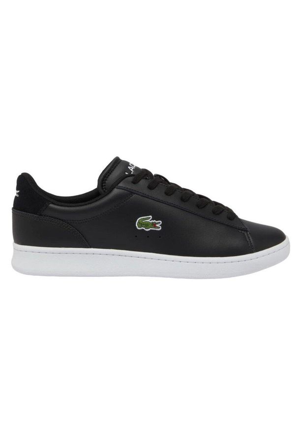 Buty męskie do tenisa Lacoste Carnaby Set black. Kolor: czarny. Sport: tenis