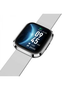 GARETT - Smartwatch Garett GRC Style srebrny. Rodzaj zegarka: smartwatch. Kolor: srebrny. Styl: casual, elegancki, sportowy #5
