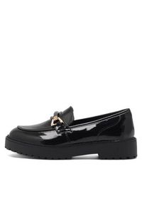 Jenny Fairy Loafersy ALEAH WS5621-02A Czarny. Kolor: czarny. Materiał: syntetyk