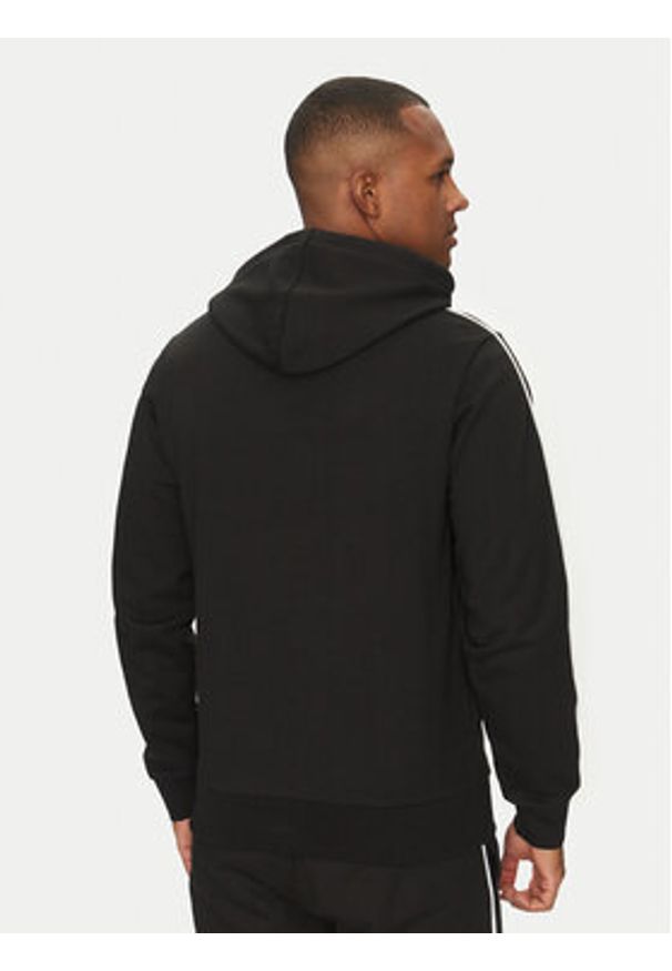 Lacoste Bluza SH9808 Czarny Classic Fit. Kolor: czarny. Materiał: bawełna