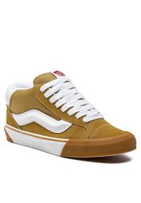 Vans Sneakersy Knu Mid VN000CQ95SM1 Khaki. Kolor: brązowy