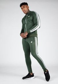 GORILLA WEAR - Riverside Kurtka dresowa - Zielony. Kolor: zielony. Materiał: dresówka. Sport: fitness