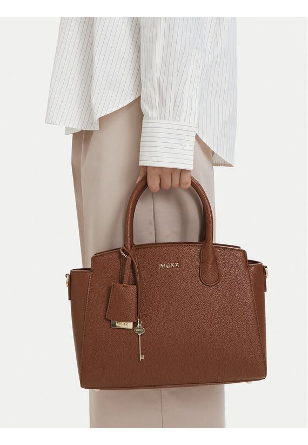 MEXX Torebka CEO-MEXX-S-012-10 Brązowy. Kolor: brązowy. Materiał: skórzane