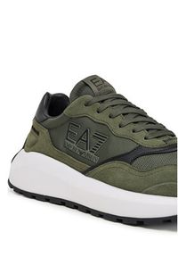EA7 Emporio Armani Sneakersy 7X000341 AF18616 M7059 Khaki. Kolor: brązowy. Materiał: materiał #3