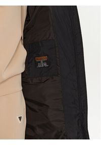 Guess Płaszcz zimowy V4BL04 WFYE2 Czarny Regular Fit. Kolor: czarny. Materiał: syntetyk. Sezon: zima