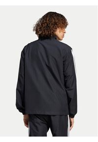 Adidas - adidas Dres 3-Stripes JI8849 Czarny Regular Fit. Kolor: czarny. Materiał: syntetyk #8