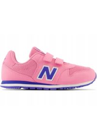 New Balance - Buty na co dzień dziecięce NEW BALANCE 500 na rzepę. Okazja: na co dzień. Zapięcie: rzepy. Kolor: różowy