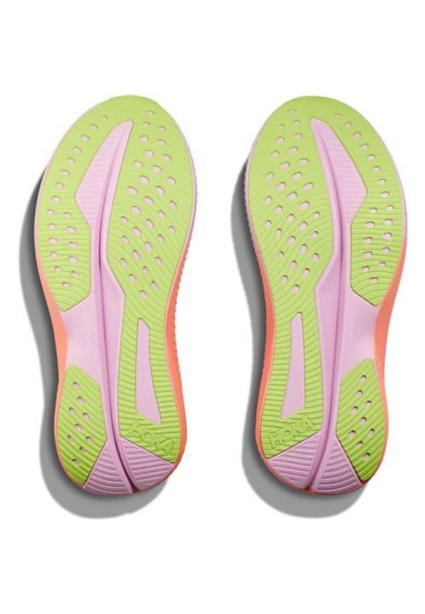 Buty do biegania damskie Hoka One One Mach 6 Illusion. Zapięcie: sznurówki. Kolor: szary. Materiał: syntetyk, tkanina, materiał. Szerokość cholewki: normalna