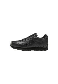 Buty do chodzenia dla dzieci Reebok Royal Glide Ripple Clip. Zapięcie: sznurówki. Kolor: czarny. Materiał: guma, materiał, syntetyk. Szerokość cholewki: normalna. Model: Reebok Royal. Sport: turystyka piesza