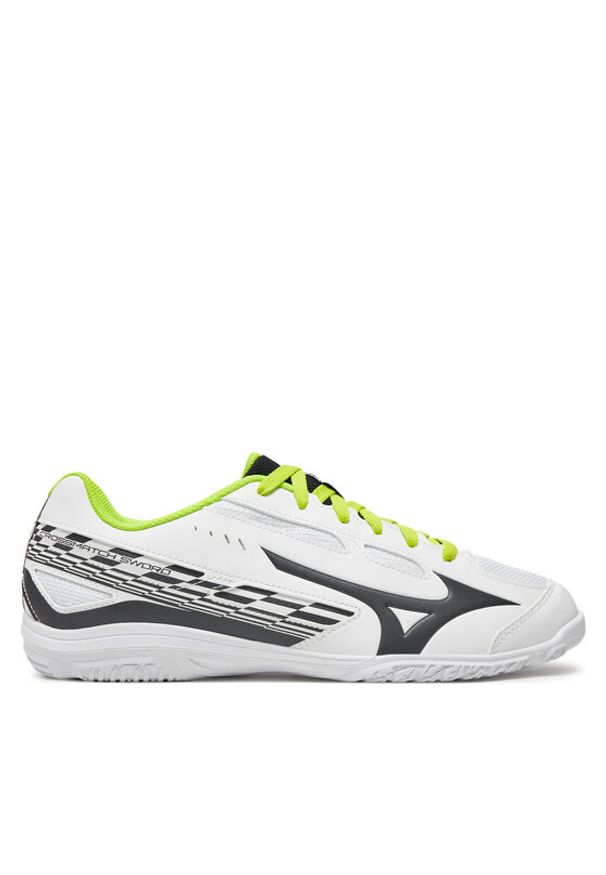 Mizuno Buty halowe Crossmatch Sword 81GA213043 Biały. Kolor: biały. Materiał: skóra