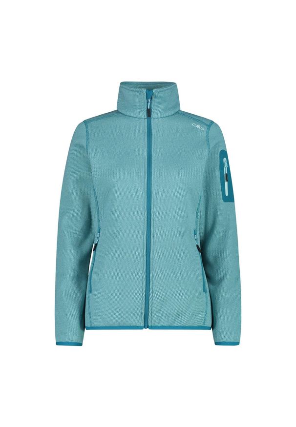 Bluza damska turystyczna CMP 3H14746. Kolor: niebieski, wielokolorowy, zielony. Materiał: polar