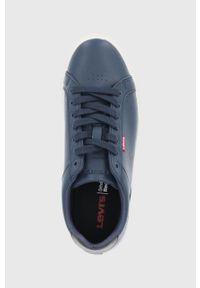 Levi's® - Levi's Buty kolor granatowy. Okazja: na spotkanie biznesowe. Nosek buta: okrągły. Zapięcie: sznurówki. Kolor: niebieski. Materiał: guma. Sport: bieganie #2