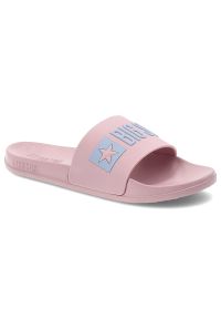 Big-Star - Różowe Klapki Big Star Wygodne Basenowe Obuwie Damskie. Okazja: do domu, na spacer, na co dzień. Kolor: różowy. Sezon: lato. Styl: casual #1