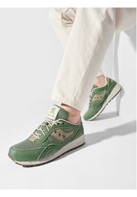 Saucony Sneakersy Shadow 6000 S70639 Zielony. Kolor: zielony. Materiał: materiał #3