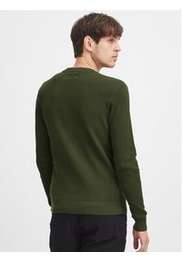Casual Friday Sweter 20504787 Zielony Slim Fit. Okazja: na co dzień. Kolor: zielony. Materiał: bawełna. Styl: casual #4