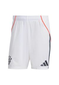 Adidas - Szorty FC Bayern 25/26 Away. Kolor: biały