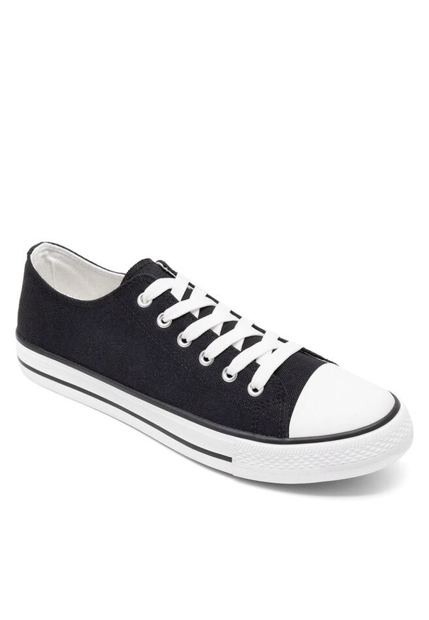 Trampki Lanetti. Kolor: czarny