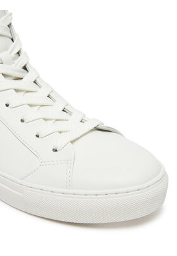 Hugo - HUGO Sneakersy Morrie 50537334 Biały. Kolor: biały. Materiał: skóra