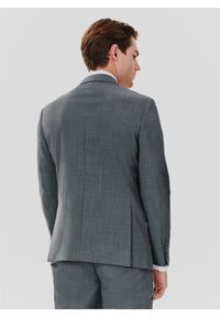Pako Lorente - PAKO LORENTE – Marynarka garniturowa w kolorze szarym. Okazja: na ślub cywilny, na wesele. Kolor: szary. Materiał: wełna, poliester. Wzór: gładki. Styl: młodzieżowy #8
