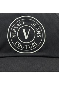 Versace Jeans Couture Czapka z daszkiem 73VAZK16 Czarny. Kolor: czarny. Materiał: bawełna, materiał